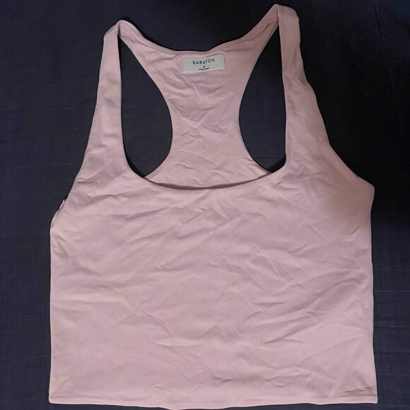 Babaton CONTOUR RACER TANK - POETIC PINK - M - Picture 2 of 5